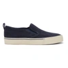 COACH NAVY SUEDE CITYSOLE SKATE SLIP-ON SNEAKERS