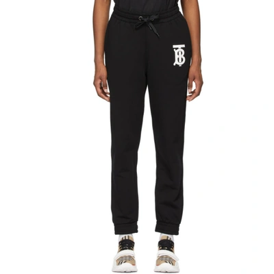 Burberry Black Gresham Lounge Trousers