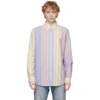 POLO RALPH LAUREN MULTICOLOR STRIPED OXFORD SHIRT