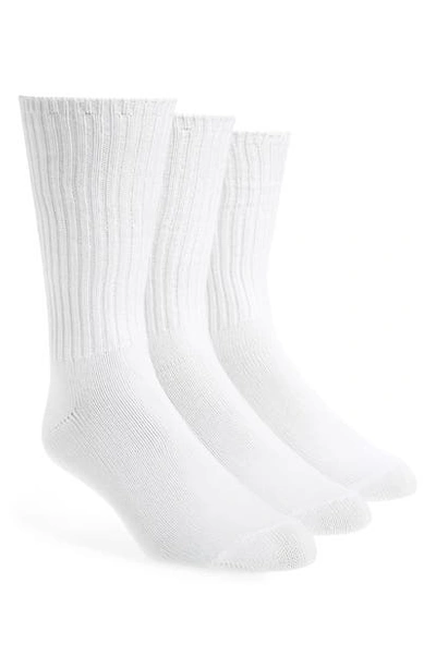 Calvin Klein 3-pack Casual Socks In 010white