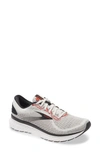 Brooks Glycerin 18 Running Shoe In Grey/ Black/ Red