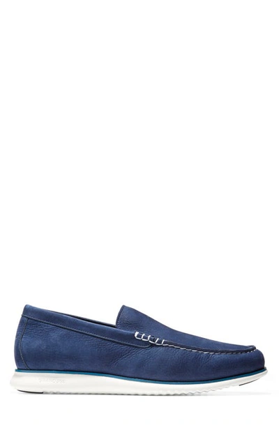 Cole Haan Men's 2.zerogrand Venetian Loafers Men's Shoes In Marine Blue
