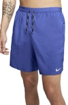 Nike Flex Stride Men's 5" Brief Running Shorts In Astronomy Blue