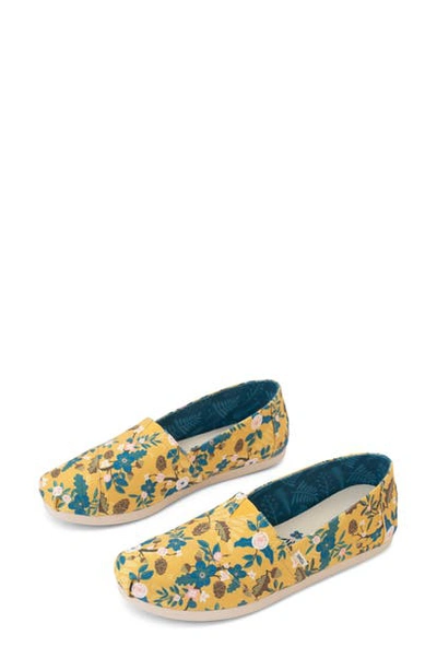 Toms Alpargata Slip-on In Yellow