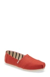 Toms Alpargata Slip-on Sneaker In Red