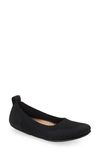 Fitflop Allegro Knit Ballet Flat In All Black