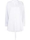 VALENTINO CAPE-STYLE BUTTONED SHIRT