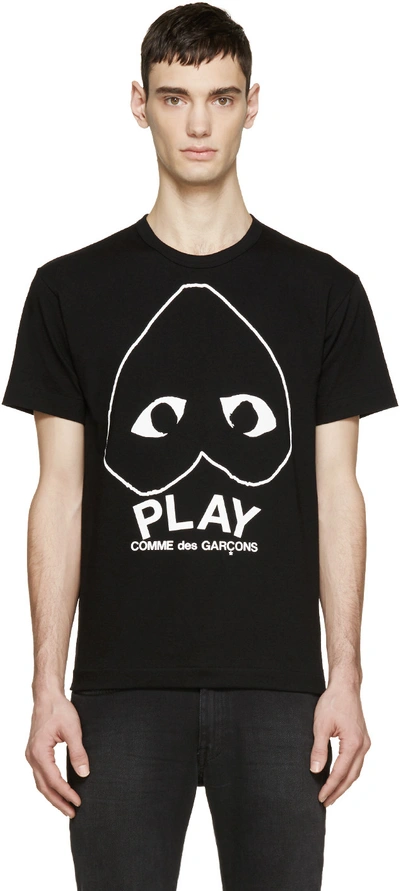Comme Des Garçons Play Black Heart Logo T-shirt