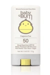 SUN BUM BABY BUM SPF 50 FRAGRANCE-FREE MINERAL SUNSCREEN,871760002791