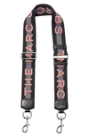 Marc Jacobs Logo Webbing Crossbody/shoulder Strap In Sweet Pea
