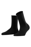 Falke Active Breeze Crew Socks In Black