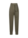 MAX MARA MAX MARA BELTED CUFFED TROUSERS