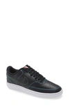 Nike Court Vision Low Sneaker In 006 Black/black