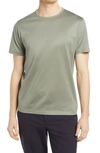 Theory Precise Luxe Cotton T-shirt In Endive