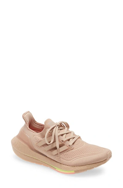 Adidas Originals Adidas Women's Ultraboost 21 Primeblue Running Sneakers From Finish Line In Blush