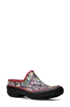 Bogs Patch Clog In Red Multi