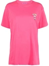 IRENEISGOOD PINK JERSEY T-SHIRT WITH PRINT