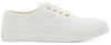 MAISON KITSUNÉ White Canvas Low-Top Sneakers