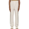 LEMAIRE BEIGE ELASTICATED TROUSERS