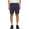 Ader Error Elasticated Waistband Track Shorts In Purple