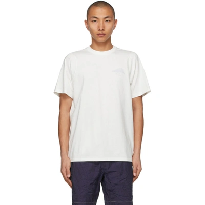 Ader Error White Bonded Logo T-shirt