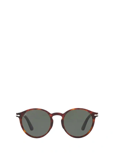 Persol Round Frame Sunglasses In 901531