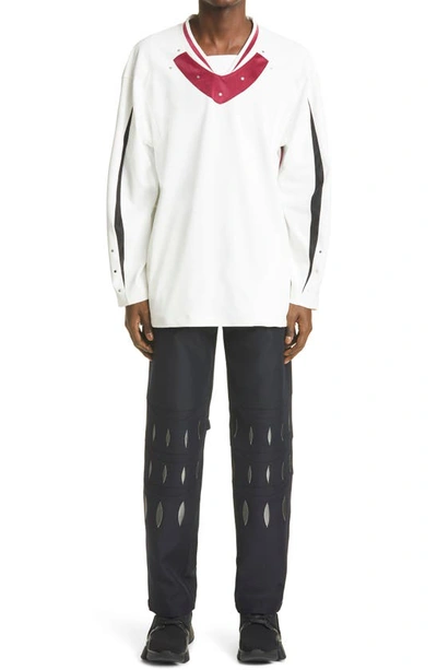 Kiko Kostadinov White Norman Armour Long Sleeve T-shirt