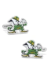 Cufflinks, Inc University Of Notre Dame Cuff Links In Notre Dame Leprechaun
