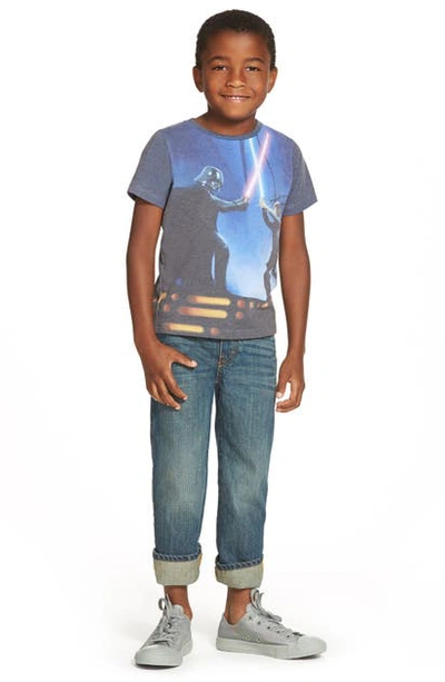 Tucker + Tate Kids' Knit Waist Jeans In Lewis Wash