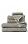 COYUCHI TEMESCAL 6-PIECE ORGANIC COTTON BATH TOWEL, HAND TOWEL & WASHCLOTH SET,1023718