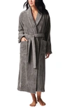 Coyuchi Unisex Mediterranean Organic Modern Robe In Slate