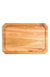 CLIPPER ACACIA WOOD CARVING BOARD WITH JUICE GROOVE,40475-4718C