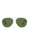 Oliver Peoples Airdale Ov1286s 710 Pilot Sunglasses In Green