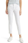 Wit & Wisdom Ab-solution High Waist Ankle Skinny Pants In Optic White