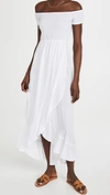 TIARE HAWAII CHEYENNE DRESS WHITE,THAWA30060