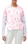 MICHAEL STARS SKY BOXY TIE DYE SWEATER,SCW52