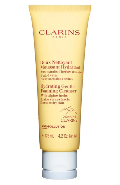 CLARINS HYDRATING GENTLE FOAMING CLEANSER WITH ALOE VERA, 4.2 OZ,042732