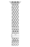 Michele Women's Apple Watch Stainless Steel Bracelet Strap/38/40/41 & 42/44/45/49mm In Chrome