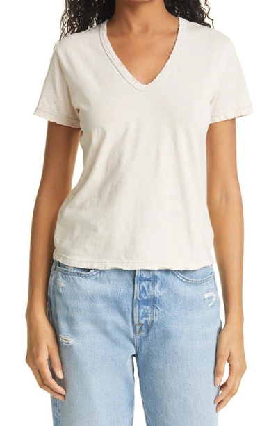 Cotton Citizen Womens White Classic Cotton-jersey T-shirt L In Buttercream Mix