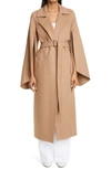 MAX MARA MILANO CAMEL HAIR COAT,101112186000010