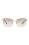 OLIVER PEOPLES MARLYSE 60MM BUTTERFLY SUNGLASSES,0OV1288S5145K360W