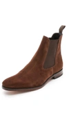 LOAKE 1880 1880 MITCHUM SUEDE CHELSEA BOOTS