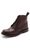 LOAKE 1880 1880 BEDALE HEAVY BROGUE BOOTS