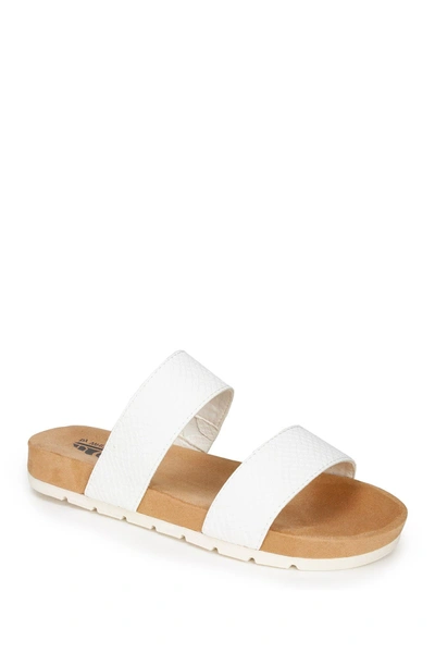 CLIFFS BY WHITE MOUNTAIN CLIFFS BY WHITE MOUNTAIN TAHLIE SLIDE SANDAL,190748570566