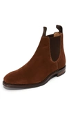 LOAKE 1880 1880 CHATSWORTH SUEDE CHELSEA BOOTS