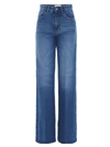 AMI ALEXANDRE MATTIUSSI AMI ALEXANDRE MATTIUSSI WOMEN'S BLUE OTHER MATERIALS JEANS,E21FD302601480 25