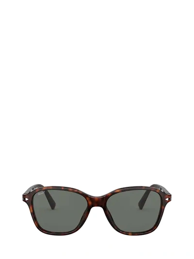Persol Square Frame Sunglasses In Brown