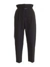 BRUNELLO CUCINELLI BRUNELLO CUCINELLI BELTED HIGH WAISTED trousers