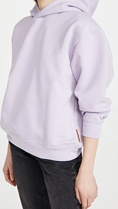 Acne Studios Pullover Sweatshirt In Lavender Purple