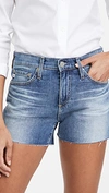 Ag Hailey High-rise Denim Shorts In 18 Years Discovery